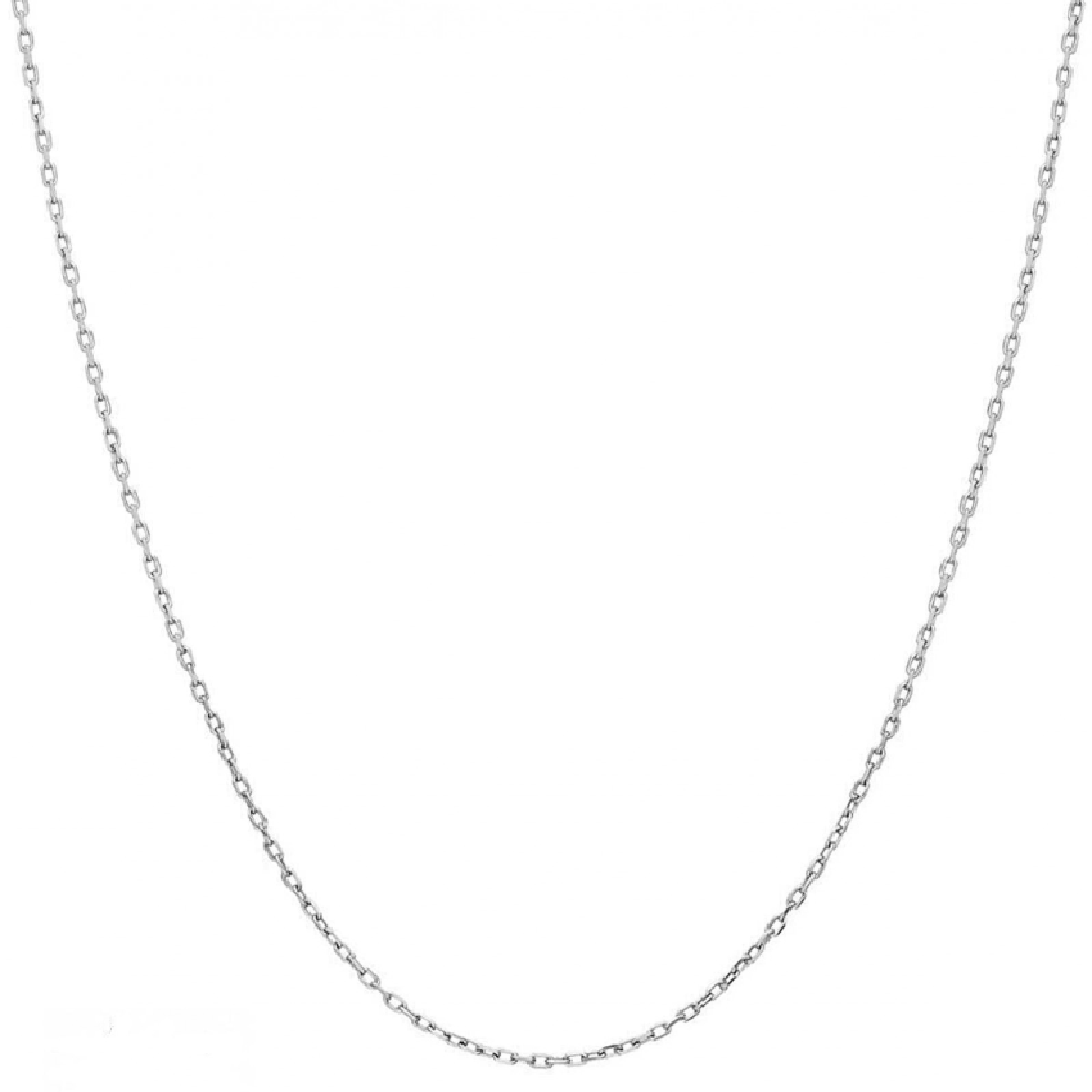 Gümüş Altın Yaldızlı Rose 30 Forse Hayalet Kolye Zinciri - www.xsilver.com.tr