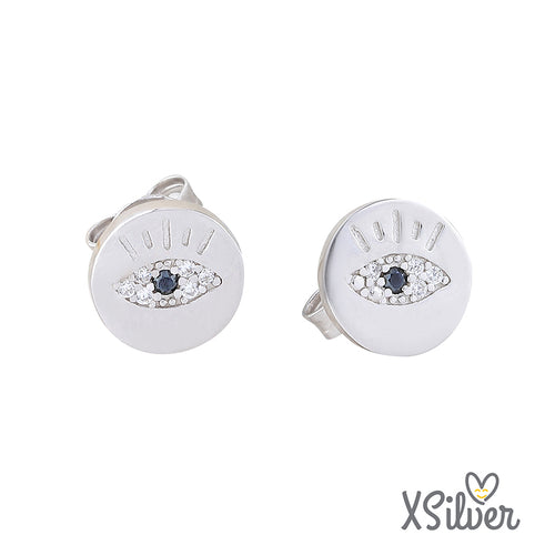 XSilver HC23502W 925 Ayar Gümüş Taşlı Küpe - www.xsilver.com.tr