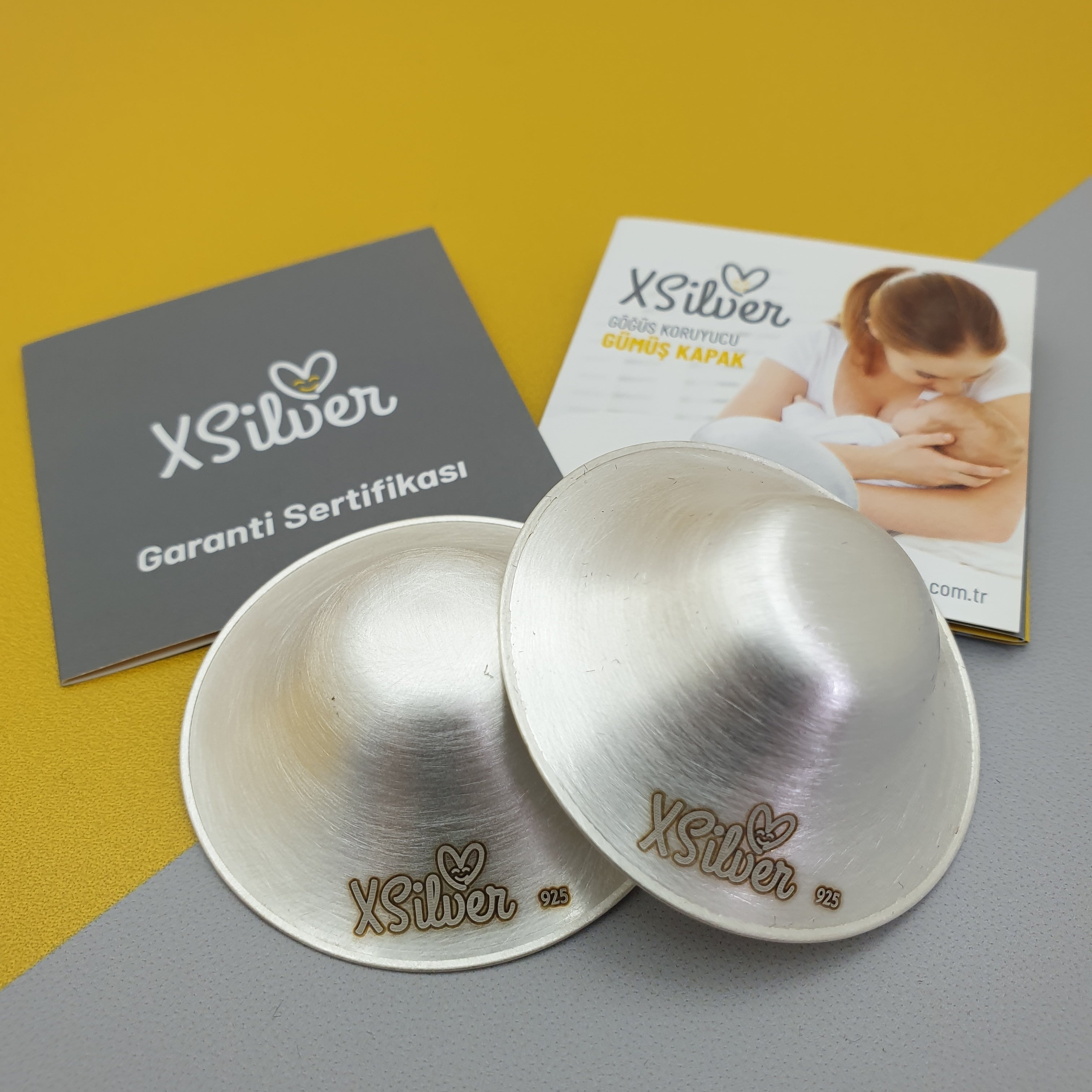 XSilver Koruyucu Gümüş Göğüs Ucu Kapakları 925 Ayar - www.xsilver.com.tr