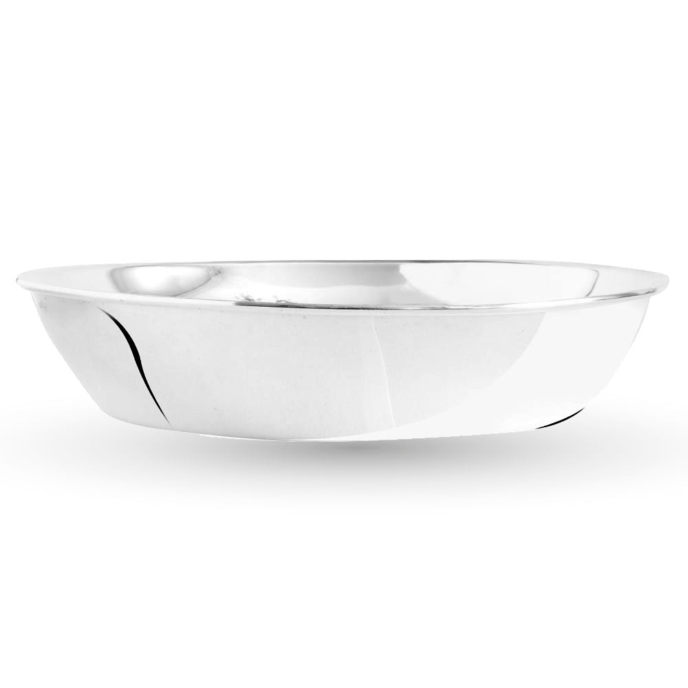 XSilver Klasik Mama Tabağı 925 Ayar Gümüş - www.xsilver.com.tr