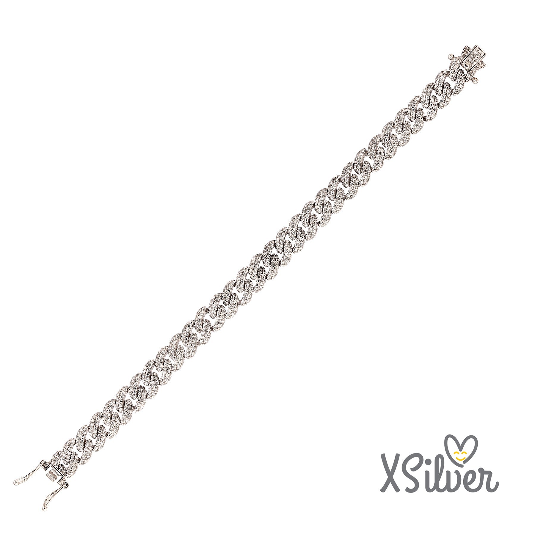 XSilver KVS01905 925 Ayar Gümüş Taşlı Bileklik - www.xsilver.com.tr