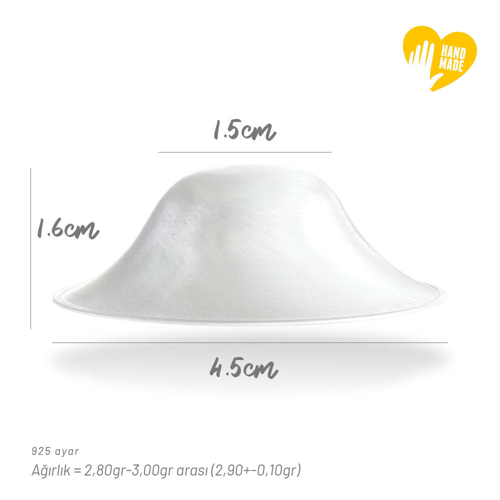 XSilver Koruyucu Gümüş Göğüs Ucu Kapakları 925 Ayar - www.xsilver.com.tr